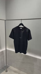 Graphic Logo Print T-Shirt in Black