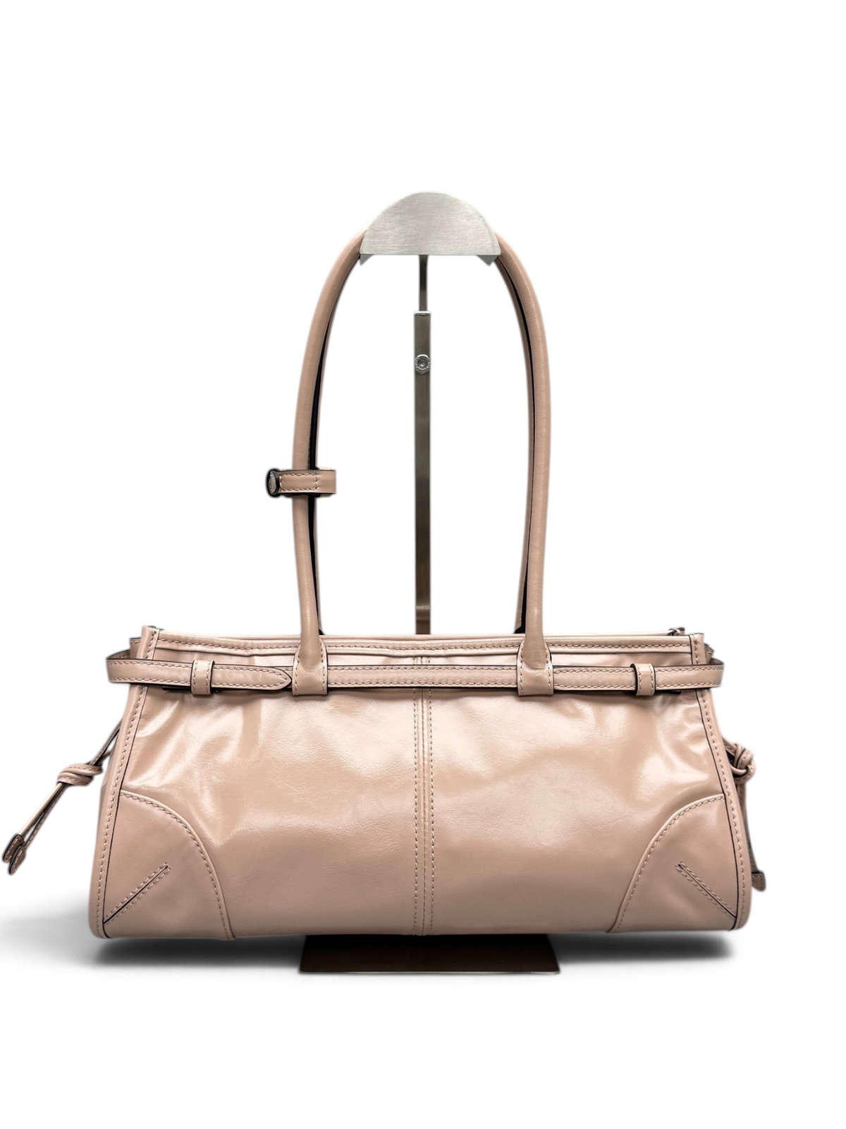 Bonnie Medium pink handbag front view
