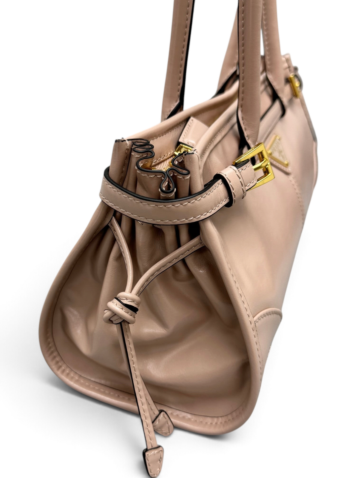 Bonnie Medium pink bag side view