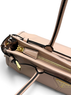 Bonnie Medium pink bag closure detail