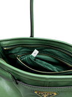 Bonnie Medium dark green bag interior pocket