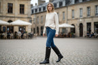 Kelly Buckle Long Rain Boots