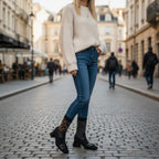 Monogram Knit Sock Ankle Boots